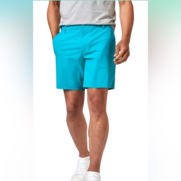 New RHONE Shorts Green 8" Resort Short Performance Stretch Men’s Sz 32 - Picture 1 of 8